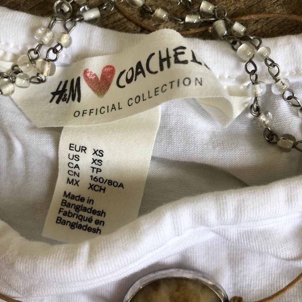 H & M Coachella Crop Tank Top XS - Picture 5 of 5